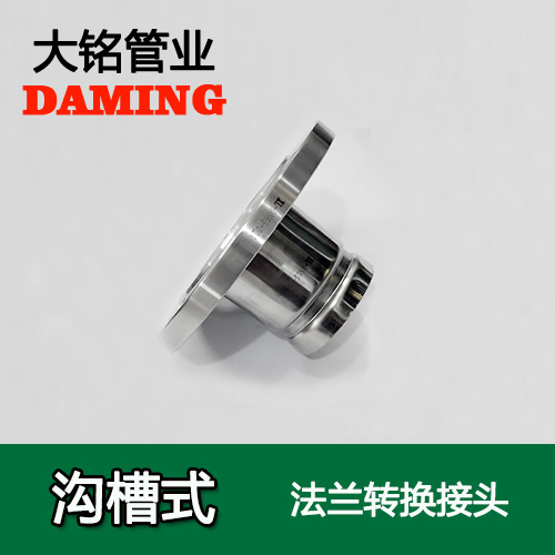 DN200 溝槽式激情69蜜桃一区二区三区法蘭轉換直通接頭（304 316L）